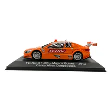 Miniatura Stock Car Peugeot 408 Marcos Gomes 2013 Edição 16 Foto mini 2