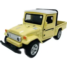 Miniatura Toyota Bandeirantes Pickup Bege 1/36 Cor Ocre Foto mini 1