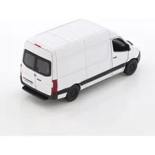 Miniatura Van Mercedes Benz Sprinter Cor Branco Foto mini 3