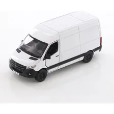 Miniatura Van Mercedes Benz Sprinter Cor Branco Foto mini 1