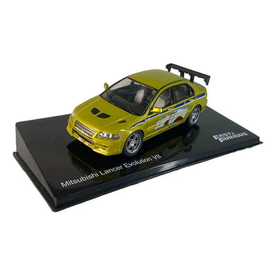 Miniatura Velozes E Furiosos Mitsubishi Lancer Evo Vii Ed 08 Foto 1