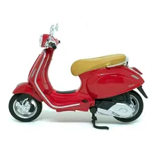 Miniatura Vespa Primavera 150 Vermelho Maisto 1/12 Foto mini  3