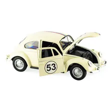 Miniatura Volkswagen Fusca Herbie Tradicional Colecionador Foto mini 3