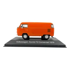 Miniatura Volkswagen Kombi T2 Comercial 1976 Edição 115 Foto mini 2