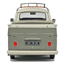 Miniatura Volkswagen Kombi T2 Pick-up 1968 Cinza 1:18 Solido Foto mini 4