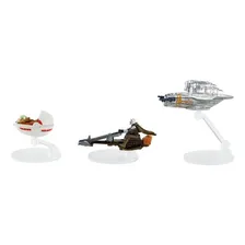 Miniaturas Hot Wheels Starships 3-pack The Mandalorian 1/64 Cor Prateado Foto mini 4