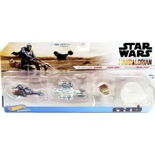 Miniaturas Hot Wheels Starships 3-pack The Mandalorian 1/64 Cor Prateado Foto mini 2