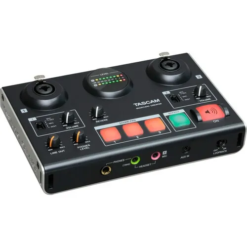 Ministudio Tascam Creator Us-42b Podcast Studio (preto) Foto 1