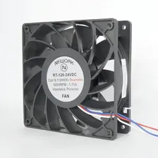 Miniventilador 120x120x38 24v Corrente Continua Nework Nf Foto mini 3