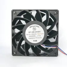 Miniventilador 120x120x38 24v Corrente Continua Nework Nf Foto mini 1