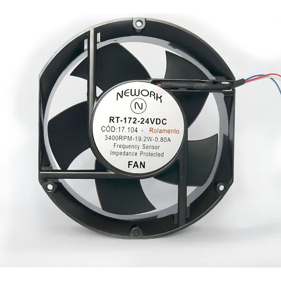 Miniventilador 172x150x51 24vdc Nework Corrente Continua Foto 1