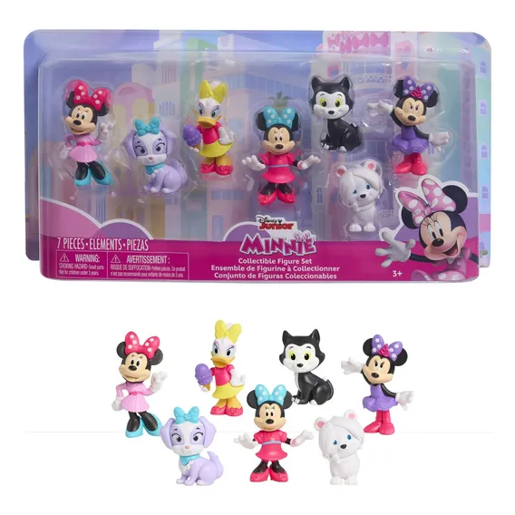 Minnie Mouse - Disney - Conjunto de 7 bonecos Foto 1