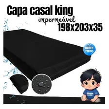 Miranda Colchões capa impermeável para colchão king 198x203x35cm Foto mini  2
