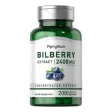 Mirtilo Bilberry Extrato Concentrado 2400mg 200cap Sabor Mirtilo - Bilberry Foto mini 1