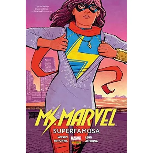 Miss Marvel: Superfamosa, de Wilson, G. Willow. Editorial Panini Brasil LTDA, capa dura em português, 2018 Foto 1