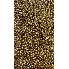 Missanga Conta Sextavada 3mm 4mm 6mm Pulseira Inf Artesanato Cor Dourado Diâmetro 3 Mm Foto  mini 1