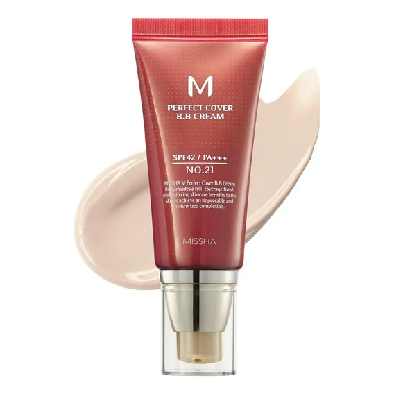 Missha BB Cream M Perfect Cover BB Cream 50 M Perfect Cover BB Cream 50 M Perfect Cover BB Cream 50 tom 21 - 50 Foto 1