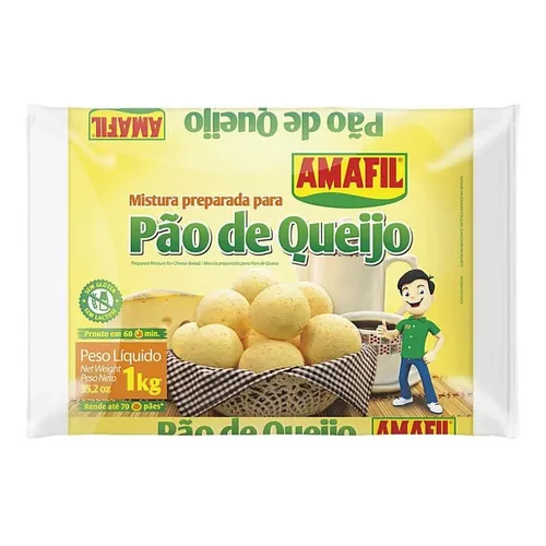 Mistura Para Pão De Queijo 1kg Amafil Foto 1