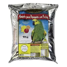 Mistura Para Papagaios Com Frutas 10kg Foto  mini 1