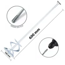Misturador De Argamassa E Tintas Com Encaixe Sds Plus - Mtx Foto mini 2