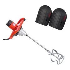 Misturador Elétrico Argamassa 1600w Hm140 + Joelheira Cortag Foto mini 1
