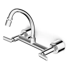 Misturador Para Cozinha De Parede Bica Móvel Com He Foto  mini 1