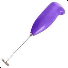 Misturador Portátil Mini Mixer Batedor Café Bebida Cremosa Cor Roxo Foto mini 1