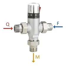 Misturadora Termostática Com Trava De Segurança Anti-queimad Foto  mini 1