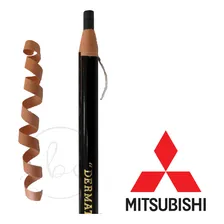 Mitsubishi 7600 lápis dermatográfico preto sobrancelha 12 unidades Foto mini 3
