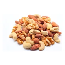 Mix De Castanhas Pará/ Caju/ Amêndoas/ Nozes 1kg Foto mini 1