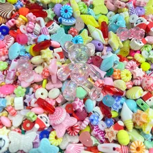 Mix Miçanga Infantil Sortida Pacote Com 500 Peças Variadas Cor Colorido Foto mini 3