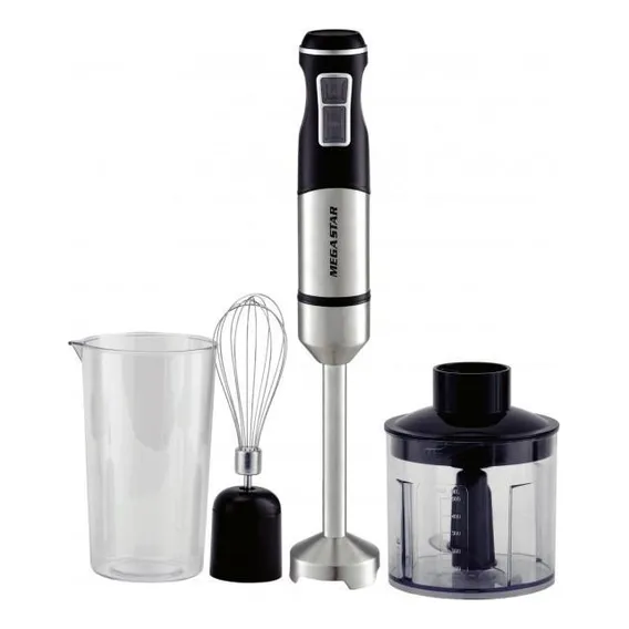 Mixer 3 Em 1 1500w Mega Star Ge802 Preto/prata 220v Foto 1