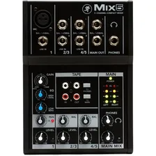 Mixer compacto de 5 canais Mackie Mix5 Foto mini 4
