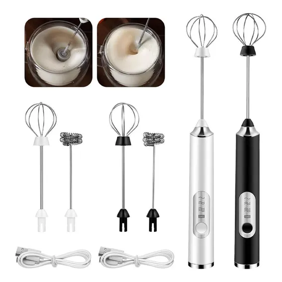 Mixer Misturador Bebidas E Batedor Ovos Elétrico Foto 1
