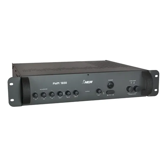Mixer Som Ambiente Amplificador Ll Audio Nca Pwm 1600 400w Cor Preto Potência De Saída Rms 400 W Foto 1