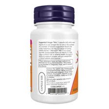 MK-7 Vitamina K-2 100 mcg 60 Cápsulas Vegetais Now Foods Foto mini 4