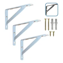 Mão Francesa 35 Cm Kit 3 Pçs Suporte Cantoneira Prateleira Foto  mini 1