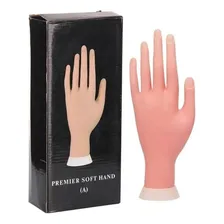 Mão Para Manicure Treinamento Unha Gel Acrigel Porcelana Foto mini 2