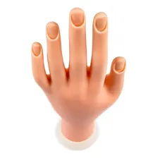 Mão Para Manicure Treinamento Unha Gel Acrigel Porcelana Foto mini 3