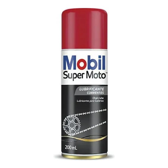 Mobil Lubrificante Para Correntes Chain Lub super moto 200mL Foto 1
