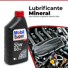 Mobil Óleo De Motor para Carros Lubrificante Super 20w50 Mineral API SL Foto mini 4