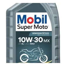 Mobil Óleo Super Moto 10w30 1 Litro Semi Sintetico 4t Mx Foto mini  2
