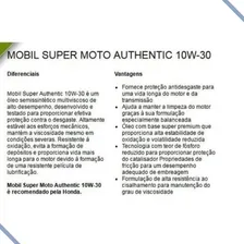 Mobil Super Moto 10w30 - Óleo Semi Sintético Foto mini 4
