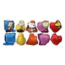 Móbile Giratório Musical Para Berço Peanuts Branco Unissex - Estampa Personagens Boneco Charlie Brown Boneca Sally Brown Woodstock E Cachorro Snoopy - Brinquedo Bebê - Toca Música De Ninar - Yes Toys Foto mini 3