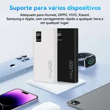 Mobile Power 10000mah 66w Carregador Rápido Portátilpower Bank Carregador Rápido Com Display Portátil Foto mini 4