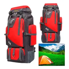 Mochila Acampamento Camping Viagem Pesca Trilha Grande 90l Foto mini 1