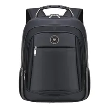 Mochila Alça Cabo Aço Resistente Notebook 15.6' Escolar Foto mini 1