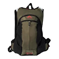 Mochila Anatom 18 Litros Trilhas E Rumos Preta Com Verde Foto  mini 1