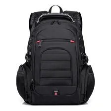 Mochila Anti Furto Usb Trava E Saída Fone De Ouvido Cor Preto Foto mini  3