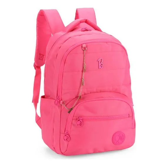 Mochila Barbie Laptop Pink Mj46803bb Foto 1